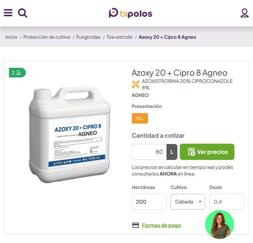 Marketplace agropecuario Bipolos