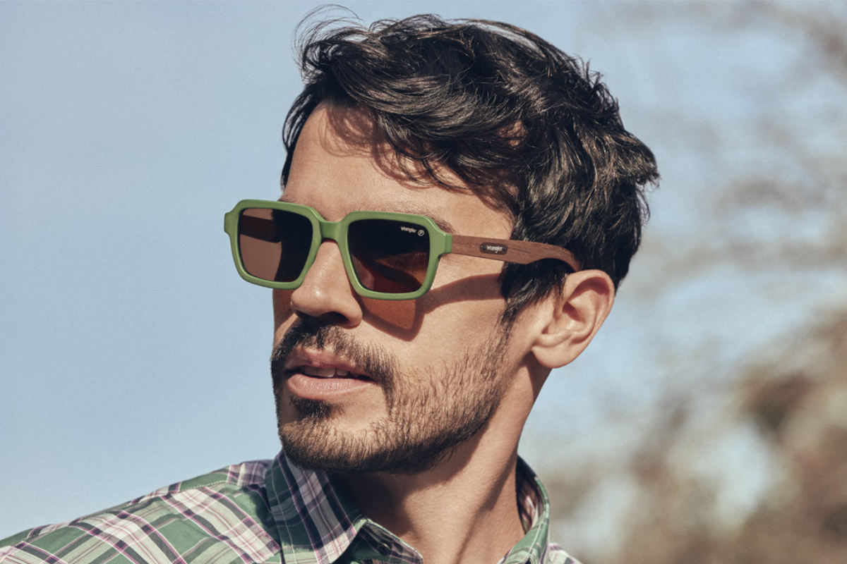 Anteojos de sol Wrangler fabricados por Ranieri Argentina